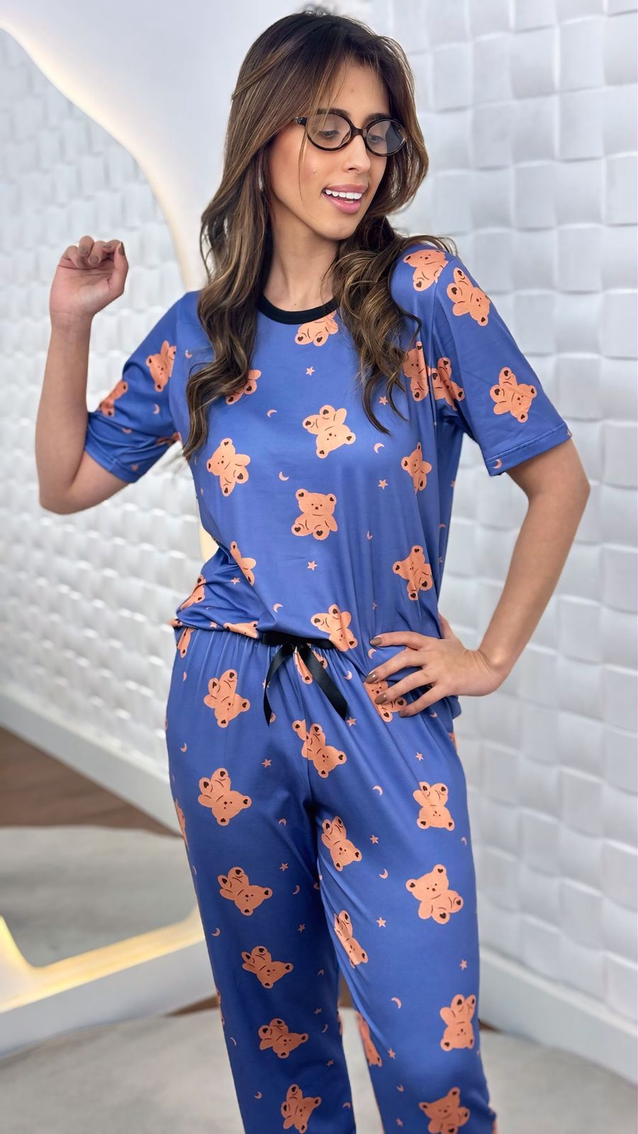 Pijama calça e camiseta - Ref 693S