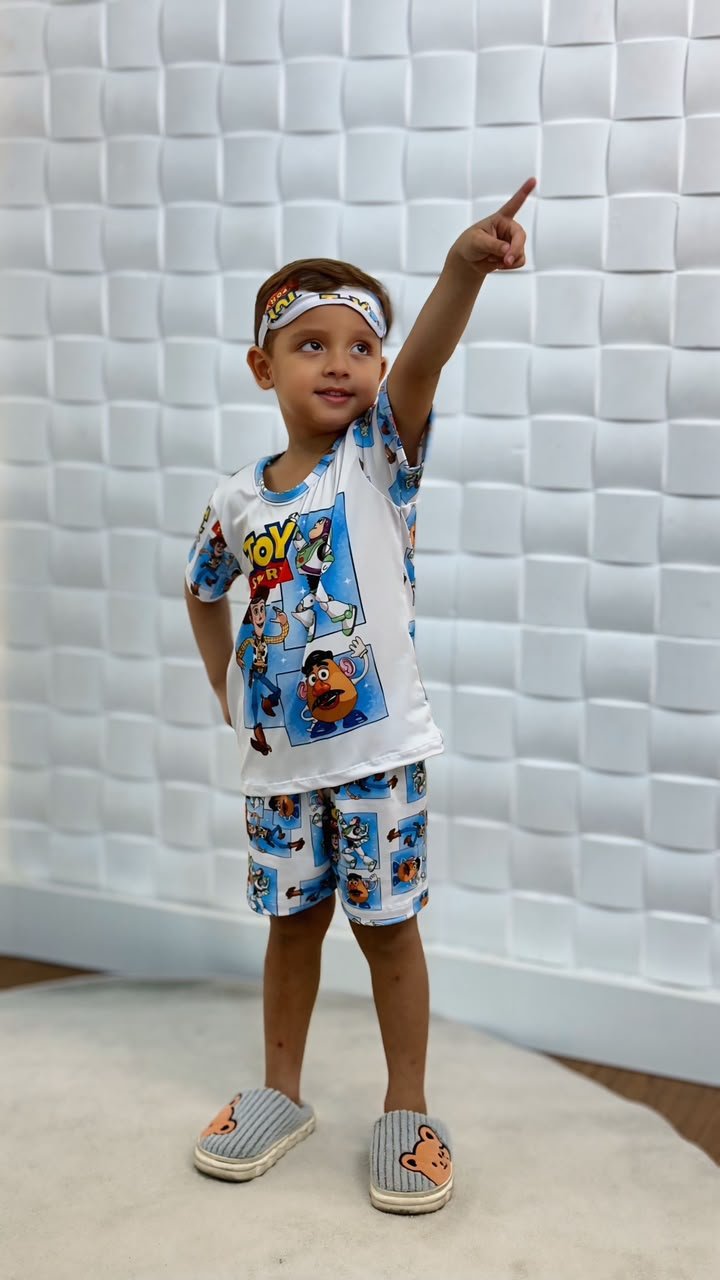 Pijama infantil masculino - Ref 772S - Imagem 2