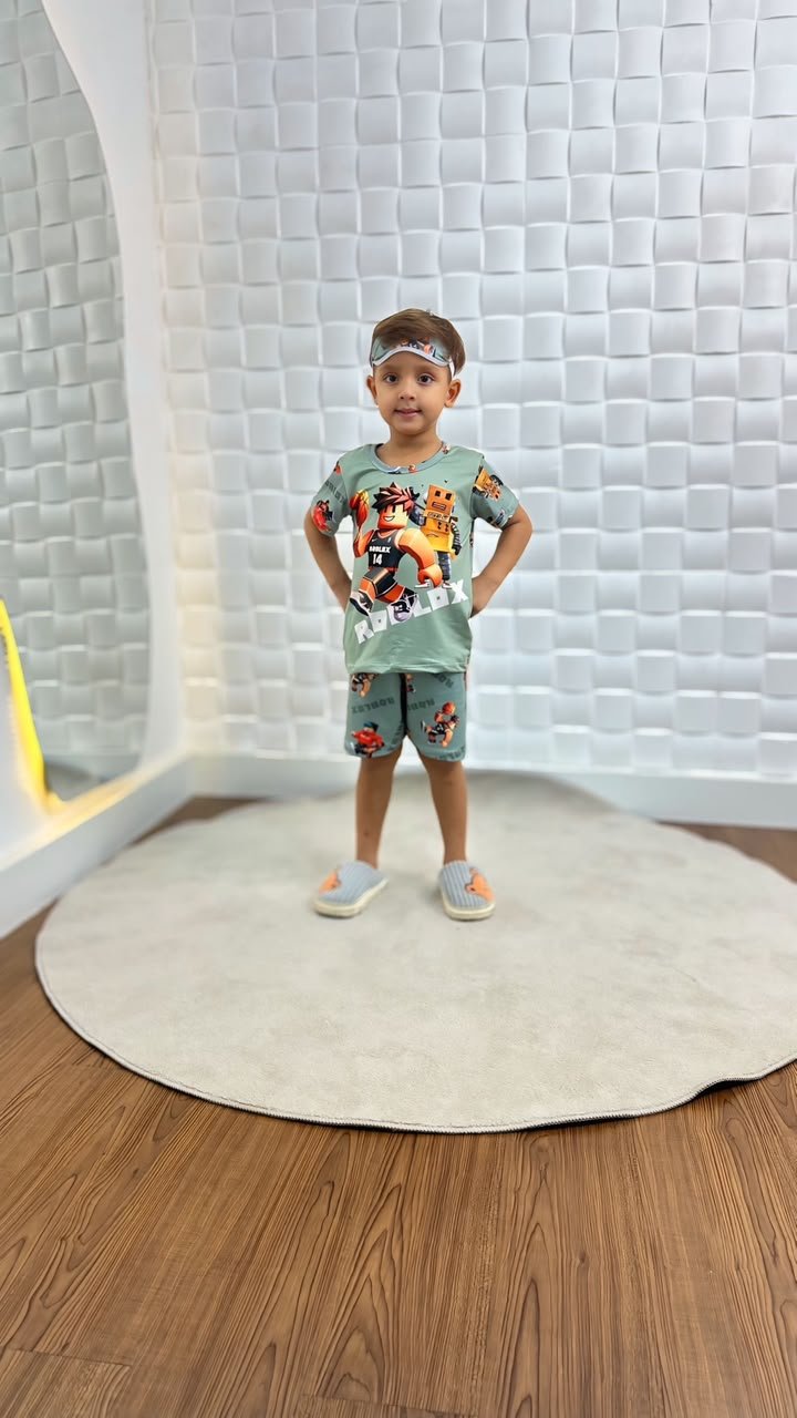 Pijama infantil masculino - Ref 772S