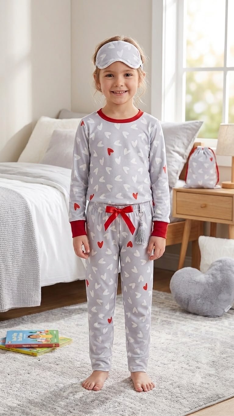 Pijama infantil manga longa - Ref 796S
