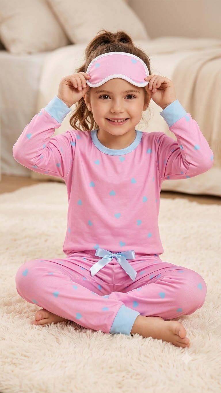 Pijama infantil manga longa - Ref 796S