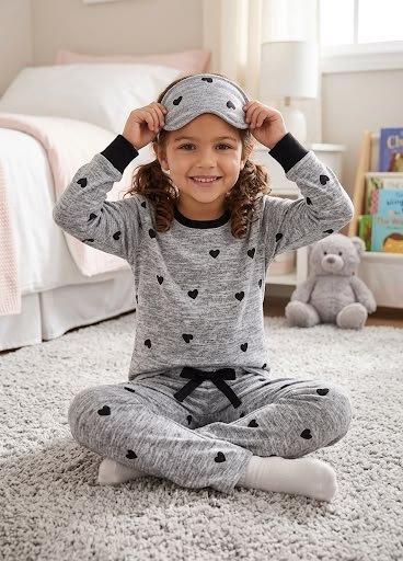 Pijama infantil manga longa - Ref 796S